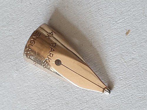 Parker nib 14k - parker, gold