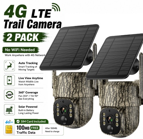 Telecamera lte wild con - 4g,